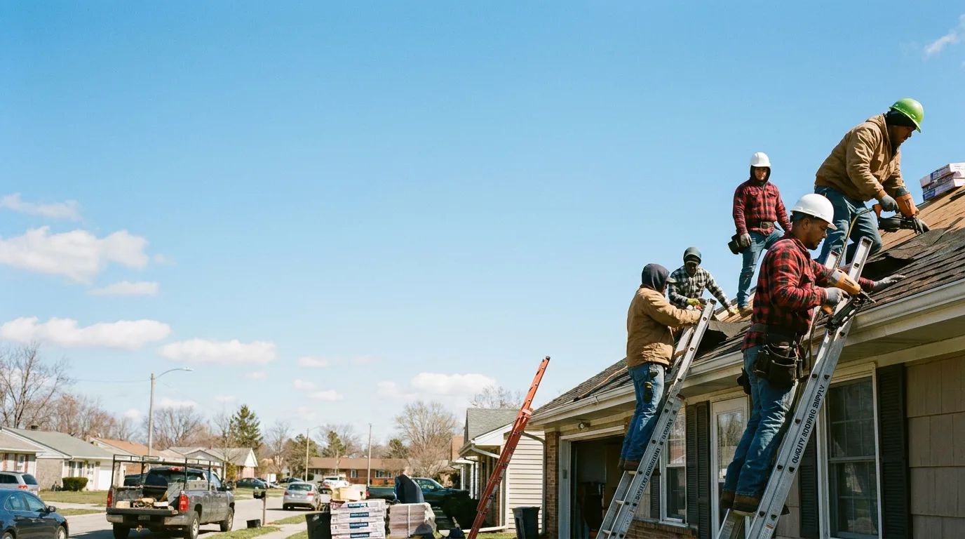 Roofing in Modesto, IL near me
